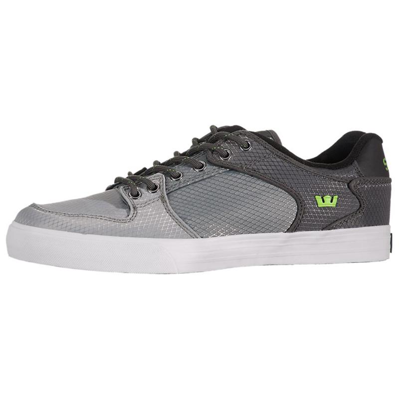 Zapatillas Bajas Supra Argentina Hombre - VAIDER LOW Gris (TNWRU-6593)